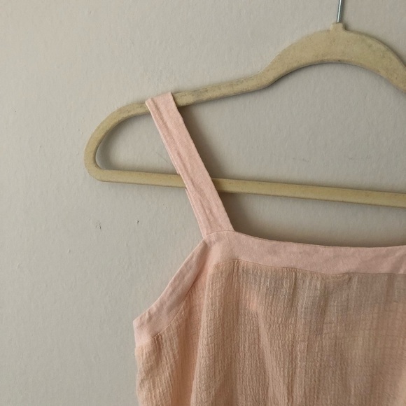 Nation Ltd Nation Ltd Giovana Tie-Back Tank in Pink Xs - Picture 4 of 9